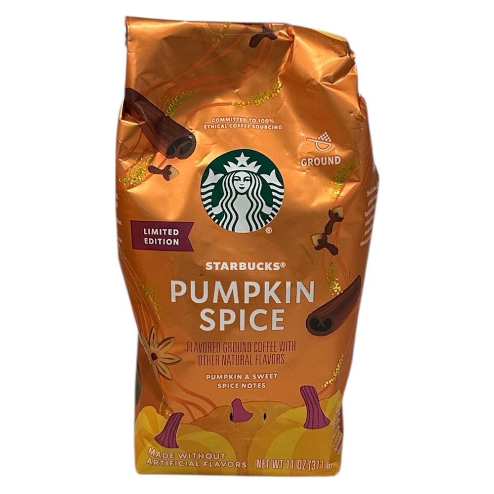 Starbucks Pumpkin Spice Ground Coffee 11oz NEW Limited Edition